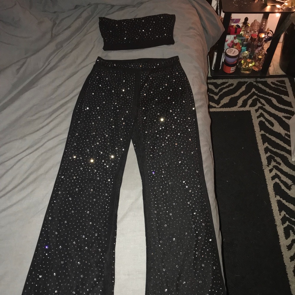 Two piece be dazzled outfit